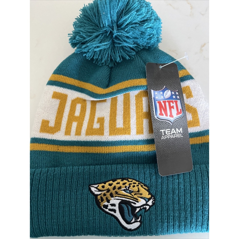 NFL Jacksonville Jaguars Beanie Knit Winter Football Team New With Tag